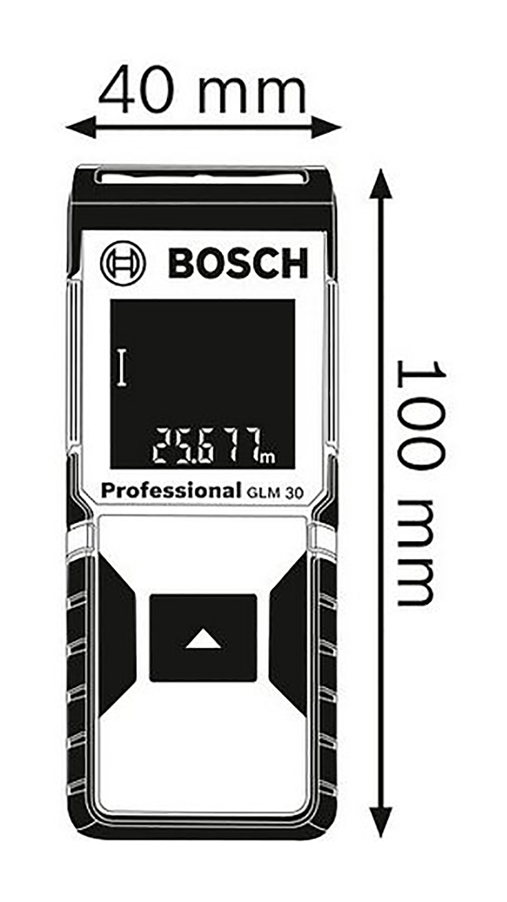 Description photo 1 of BOSCH GLM 30 PROFESSIONAL 30M<br>BOSCH GLM 30 ម៉ាស៊ីនឡាសែវ៉ាស់ចំងាយ 30 ម៉ែត្រ