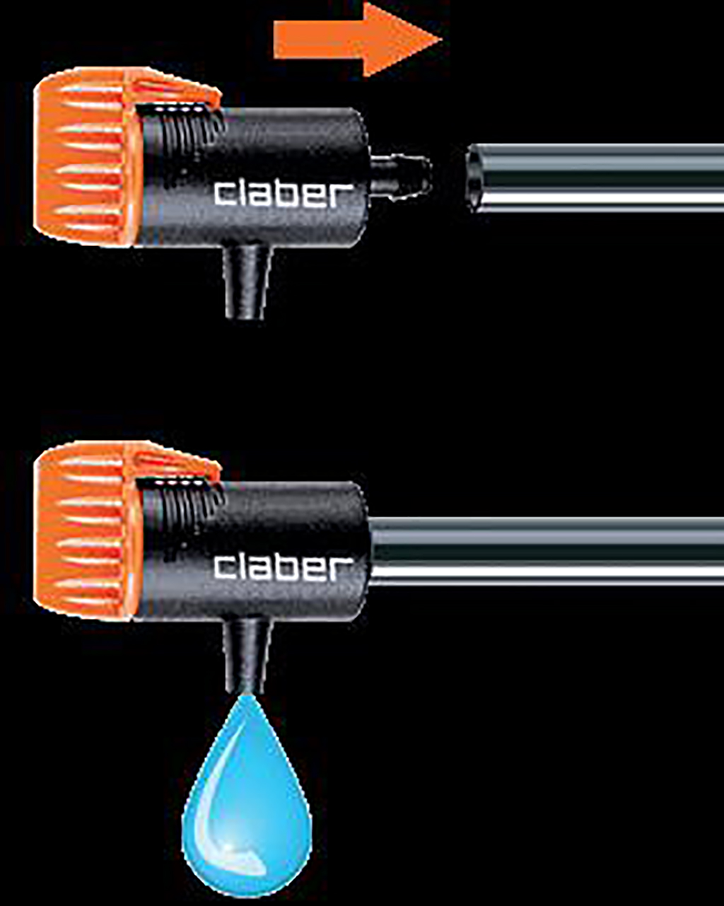 Feature photo 1 of CLABER 91209 0-6 L/H- END DRIPPER-10`S<br>ក្បាលរ៉ូប៊ីណេ